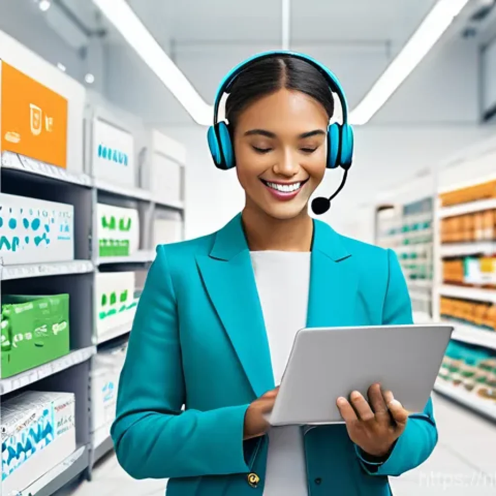 옴니채널 고객 경험을 위한 인사이트 도출 기법 - **Prompt 1: Visualizing the Seamless Customer Journey** "A vibrant and intricate illustration in...