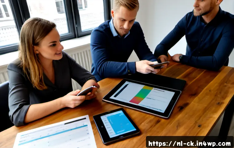 Home 17 옴니채널 고객 인사이트 도출 방법 - Photorealistic Dutch retail customer-insights workshop, diverse business team gathered around a clea...